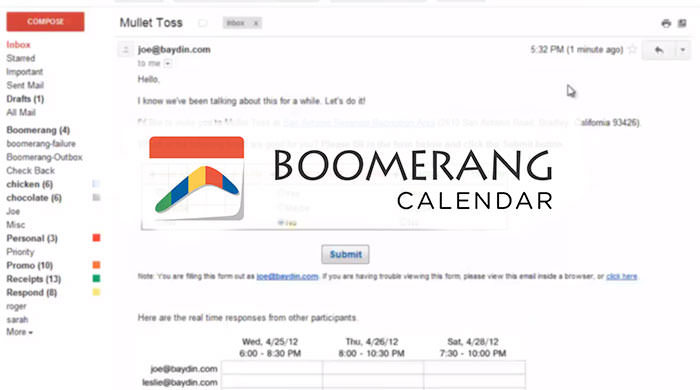 boomerang calendar