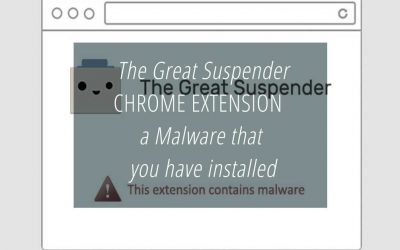 The Great Suspender Chrome extension. Malware that you have installed